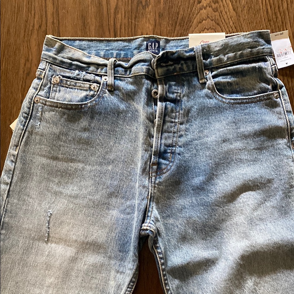 GAP Blue Straight Leg Jeans Classic Denim